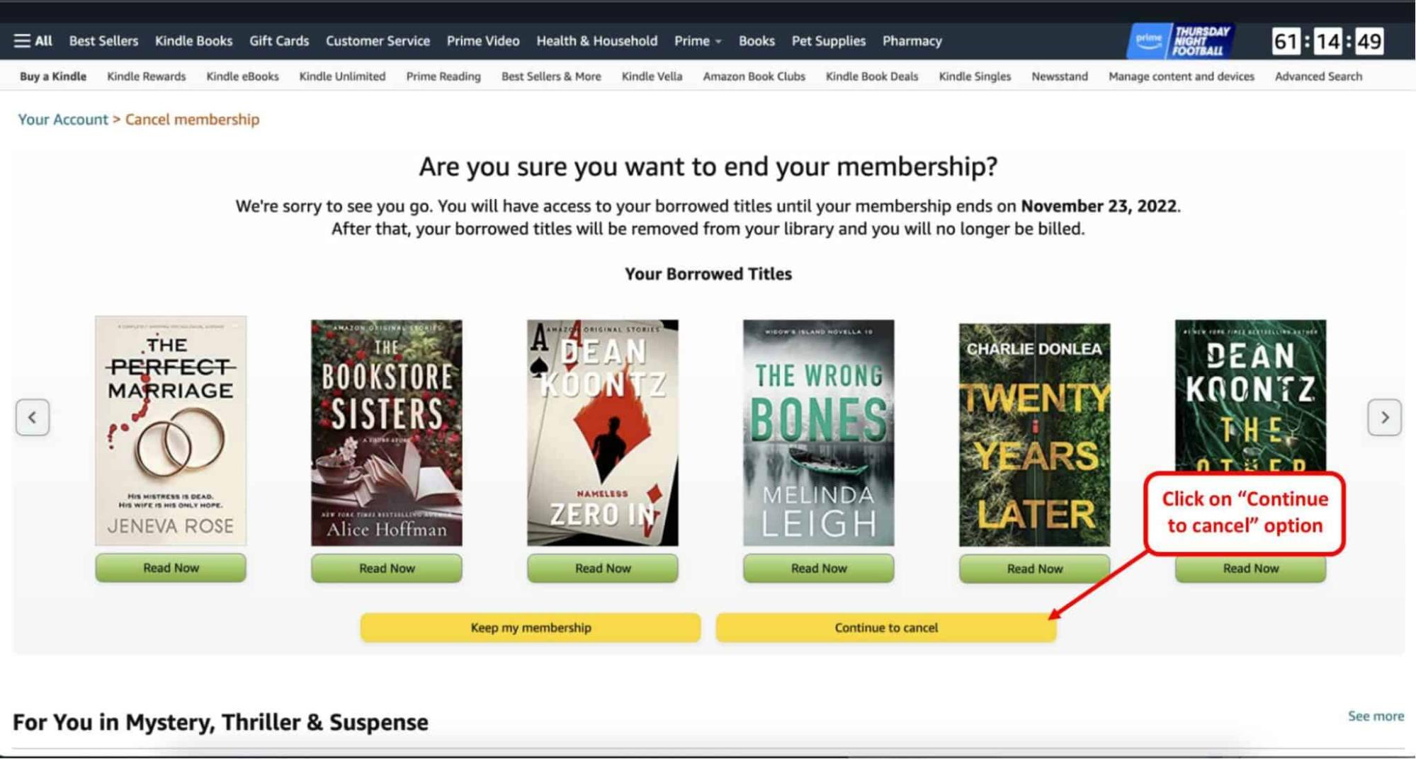 How to Cancel Kindle Unlimited?