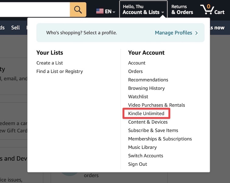How to Cancel Kindle Unlimited?
