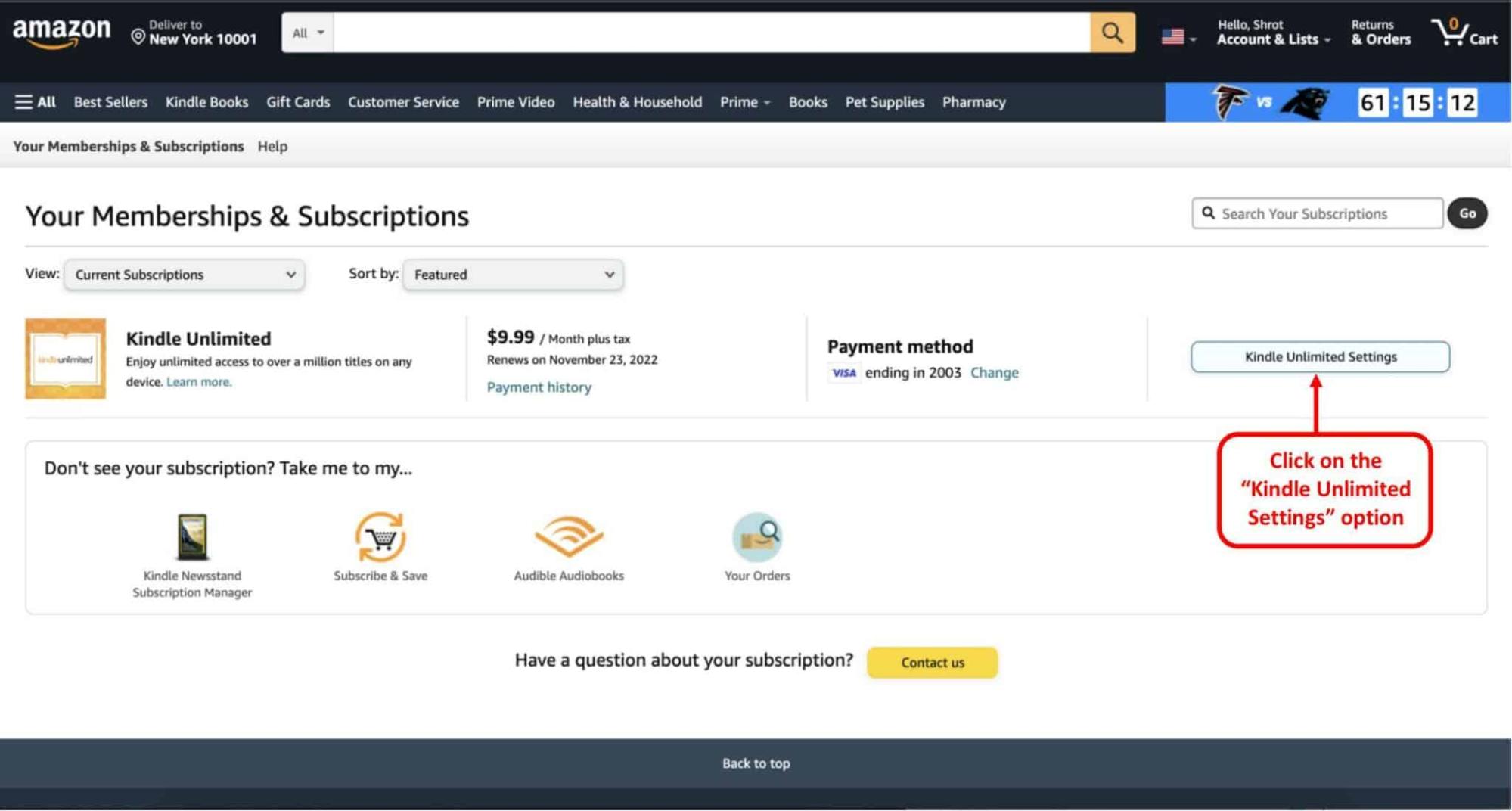 How to Cancel Kindle Unlimited?